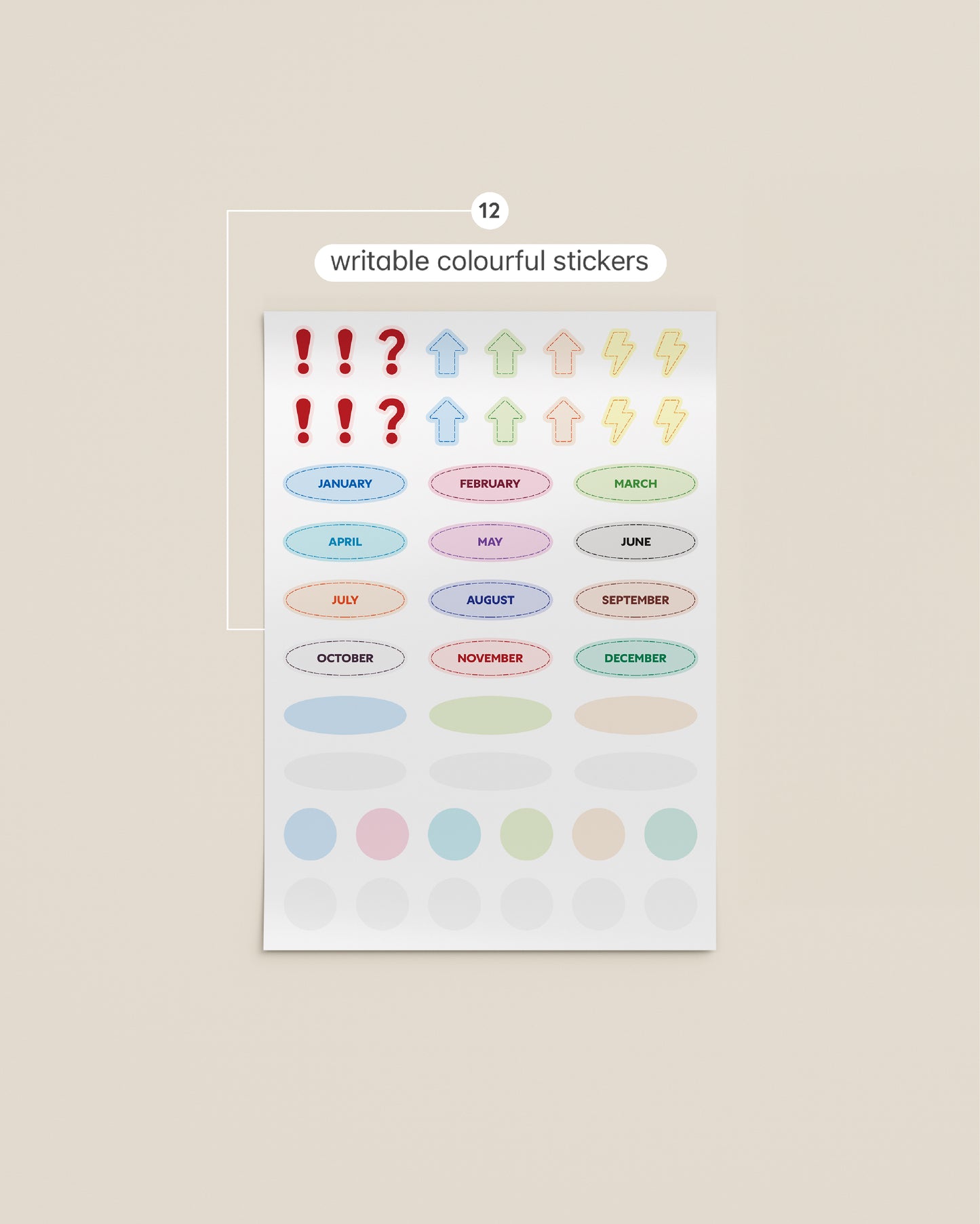 White Guided Weekly Planner Full Year 4-in-1