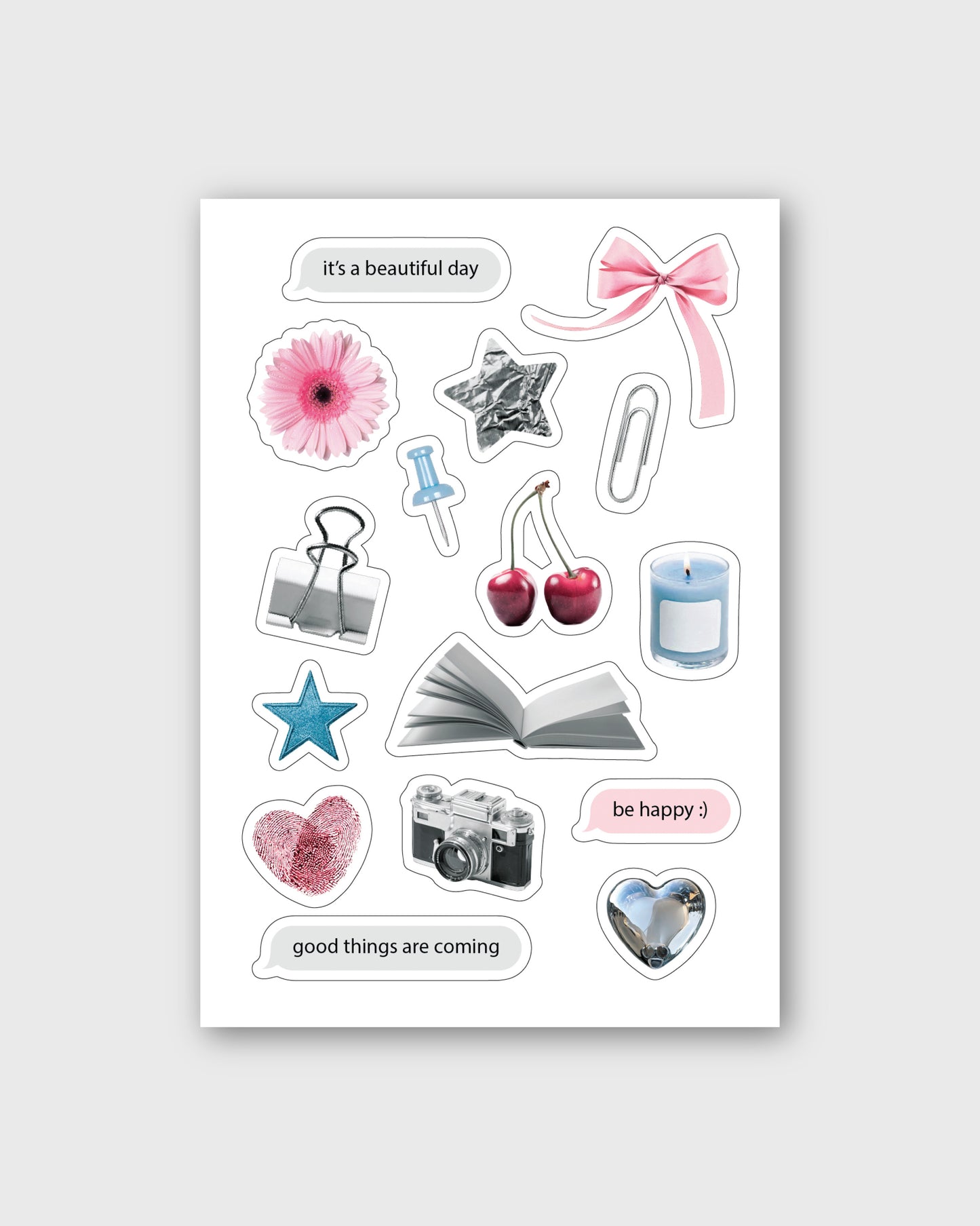 Stickers Aesthetic Pink