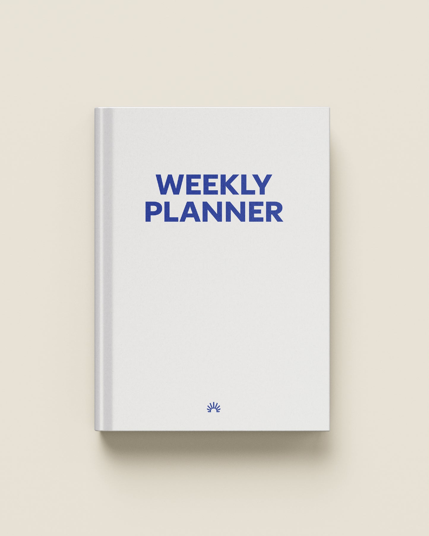 White Guided Weekly Planner Full Year 4-in-1