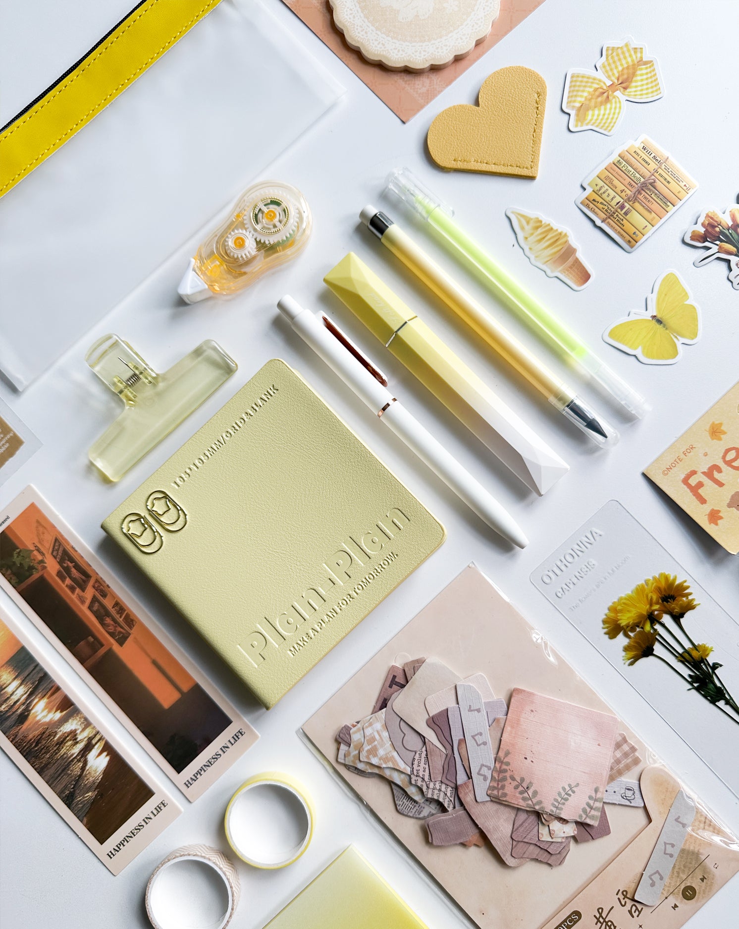 Soft Yellow Stationery Set 💛