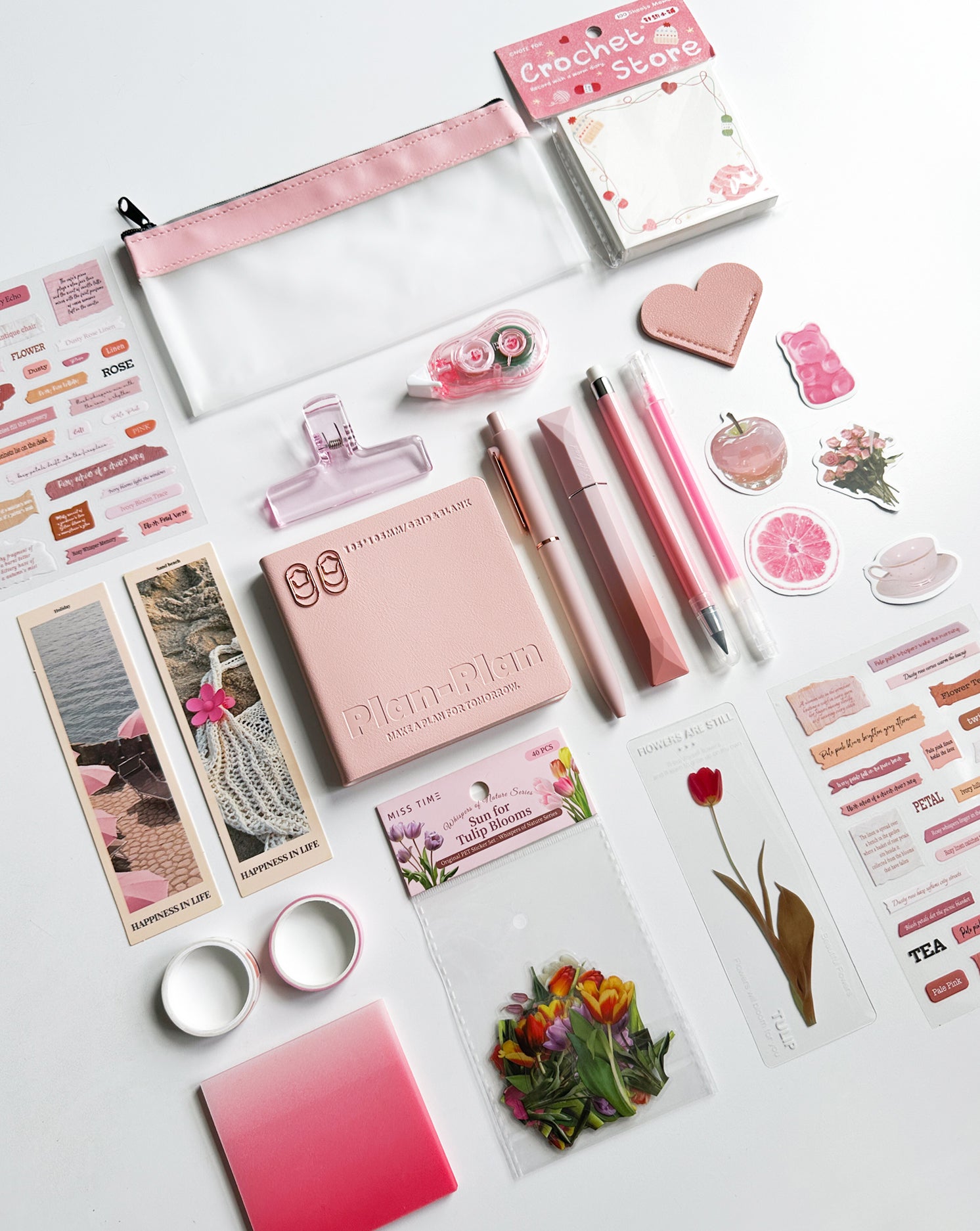 Soft Pink Stationery Set 🩷