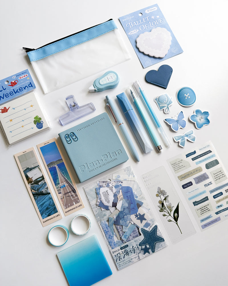 Soft Blue Stationery Set 🩵