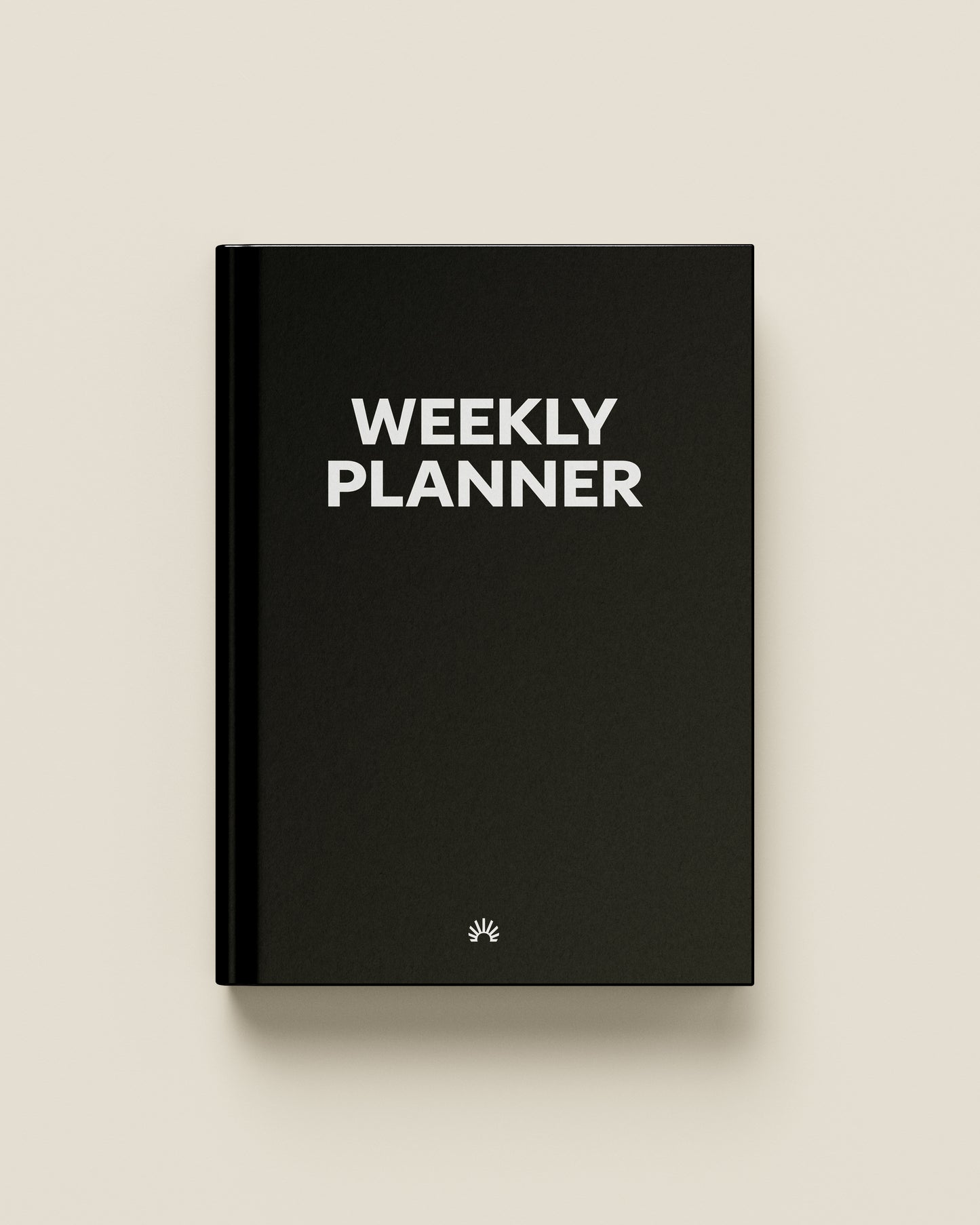 White Guided Weekly Planner Full Year 4-in-1