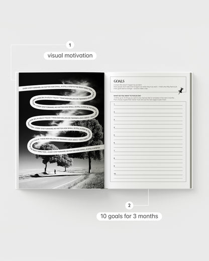 Season of Growth White Planner #2