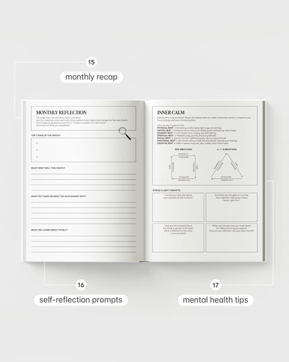 Season of Growth White Planner #2