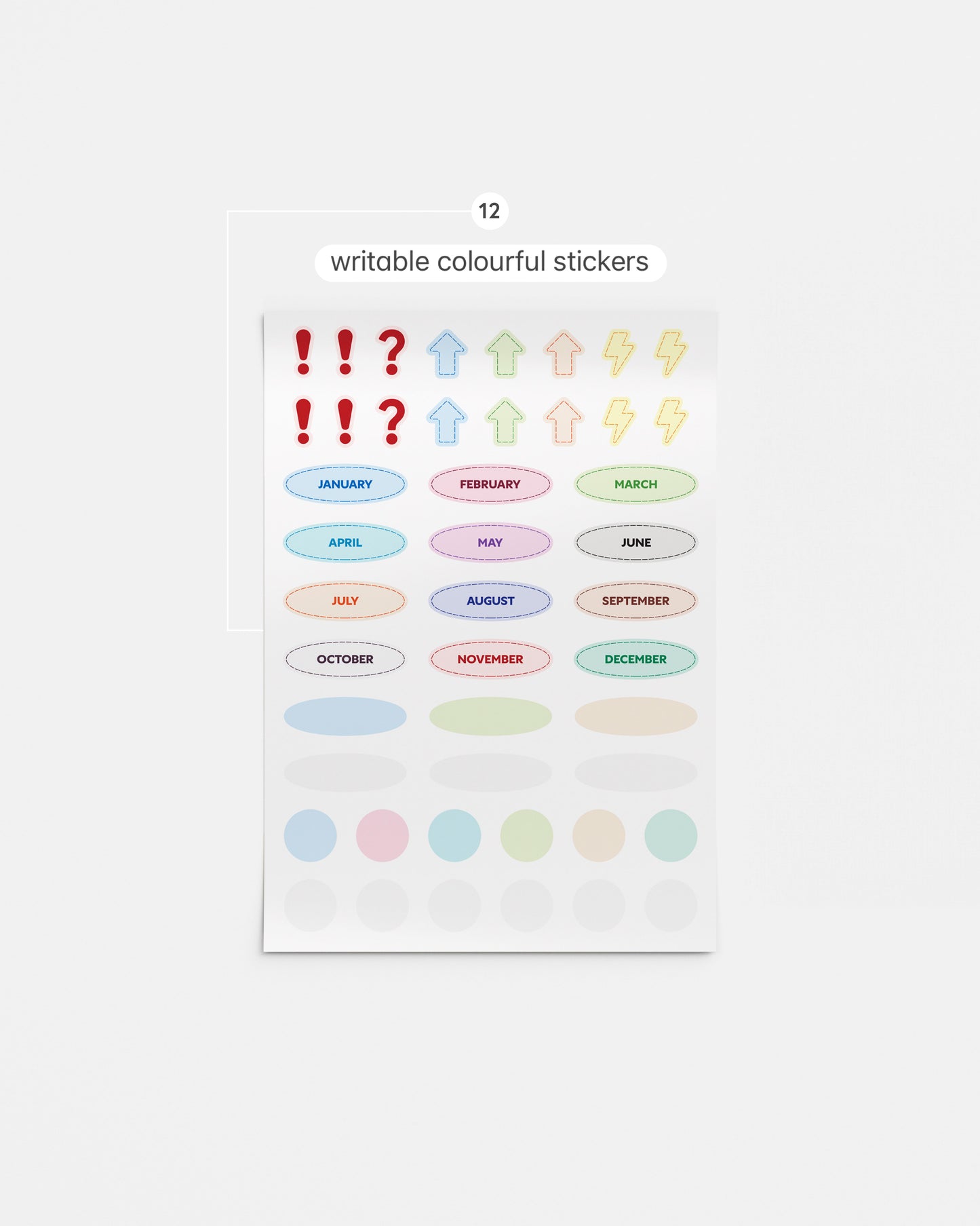 Guided Weekly Planner Full Year 4-in-1 Black