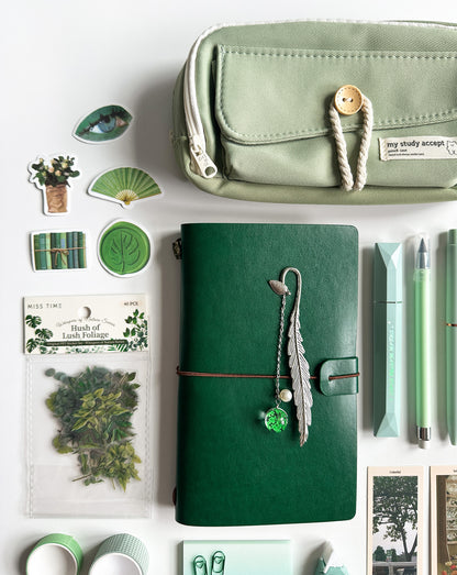 Classic Green Stationery Set 💚