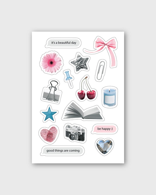 Stickers Aesthetic Pink