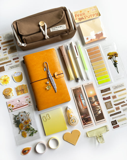 Classic Yellow Stationery Set 💛