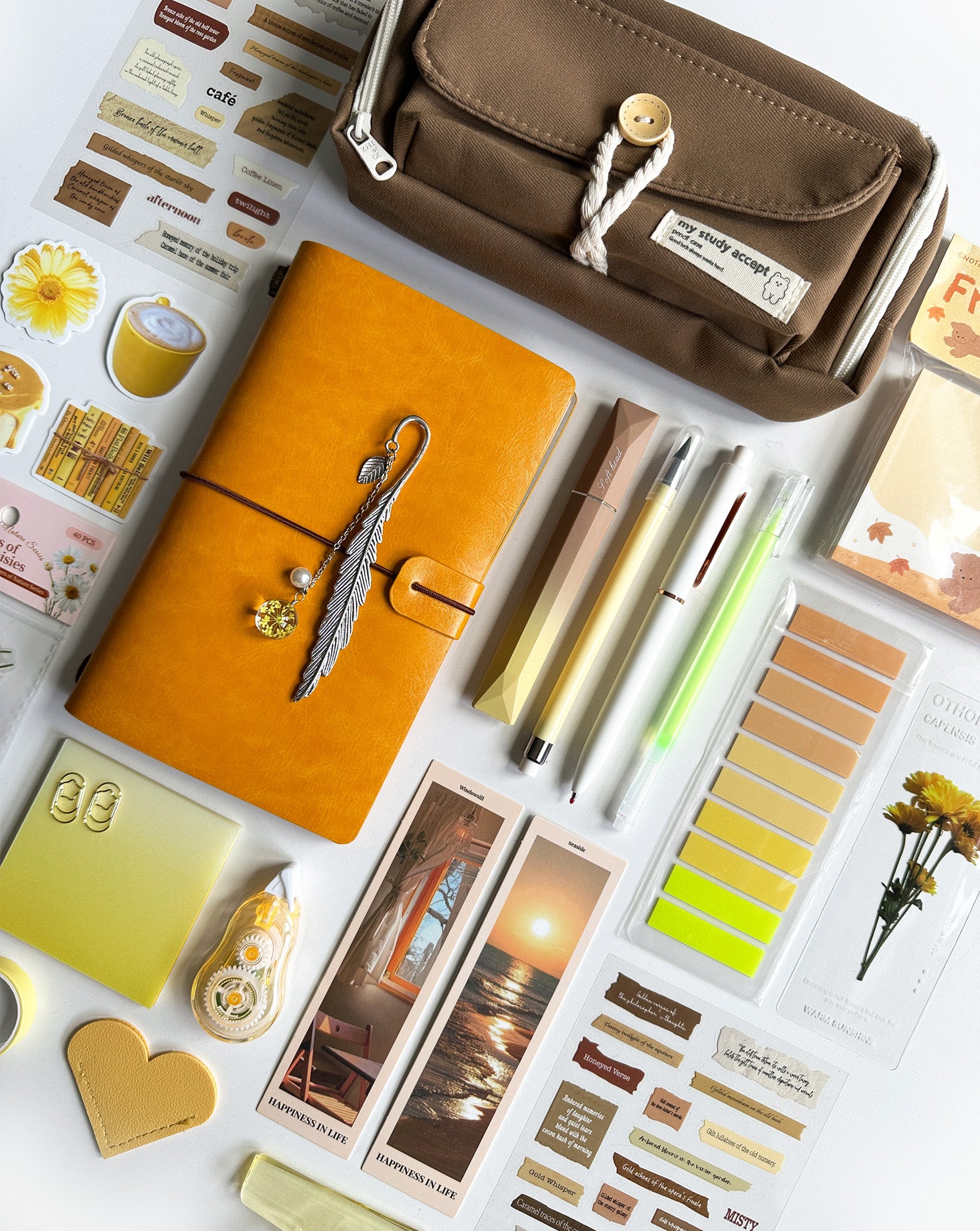 Classic Yellow Stationery Set 💛