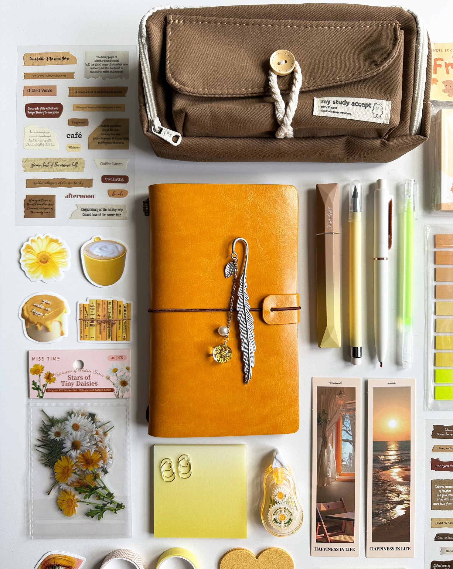 Classic Yellow Stationery Set 💛