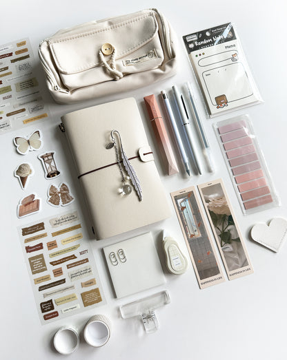 Classic White Stationery Set 🤍