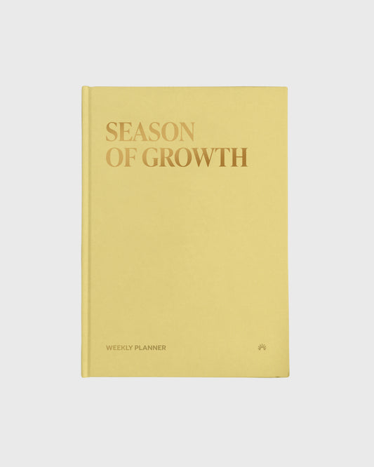 Season of Growth Yellow Planner #2