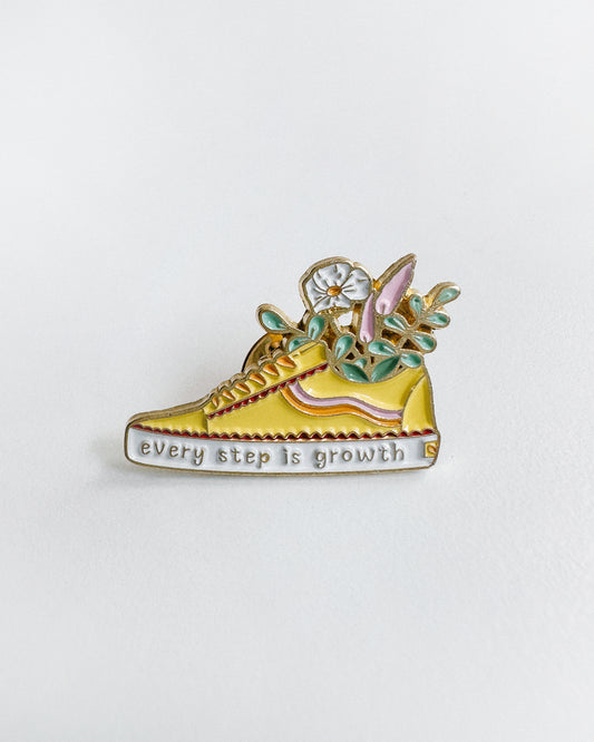Pin “Every Step is Growth”