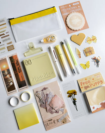 Soft Yellow Stationery Set 💛