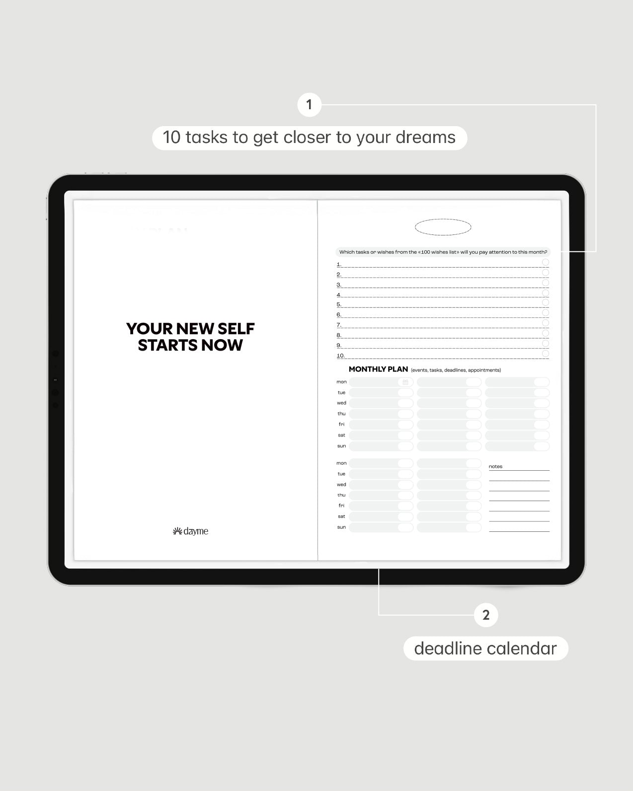 Digital Weekly Planner #1