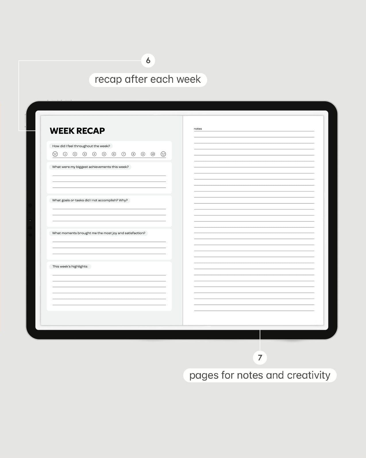 Digital Weekly Planner #1