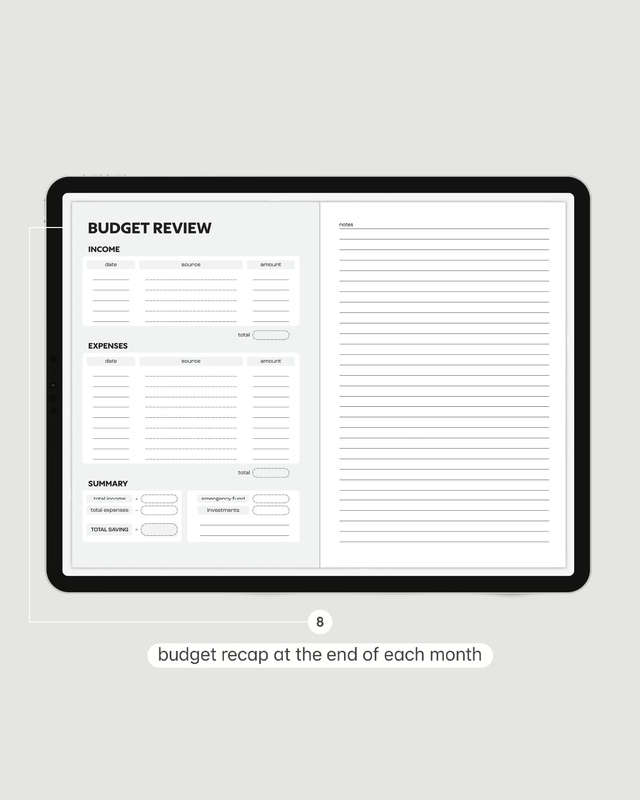 Digital Weekly Planner #1