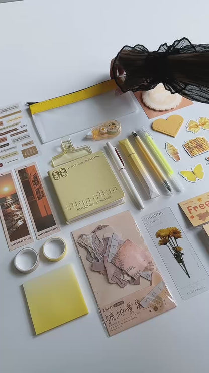 Soft Yellow Stationery Set 💛