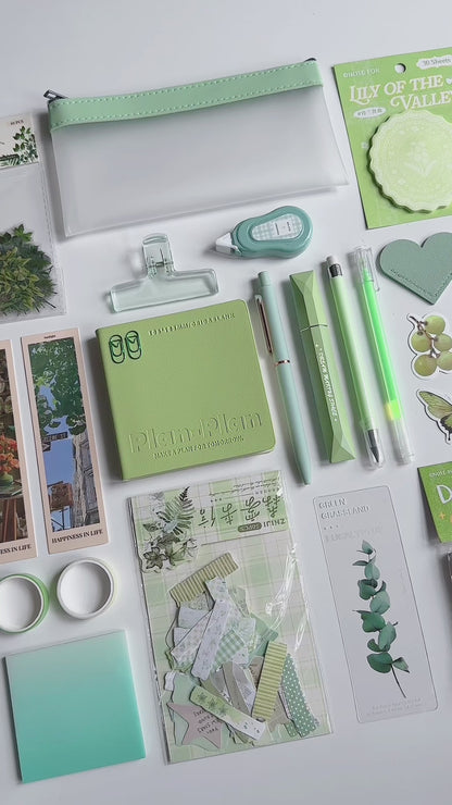 Soft Green Stationery Set 💚
