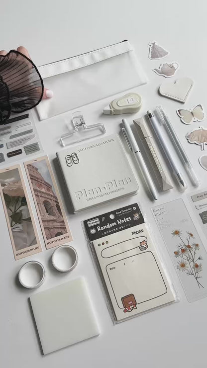 Soft White Stationery Set 🤍